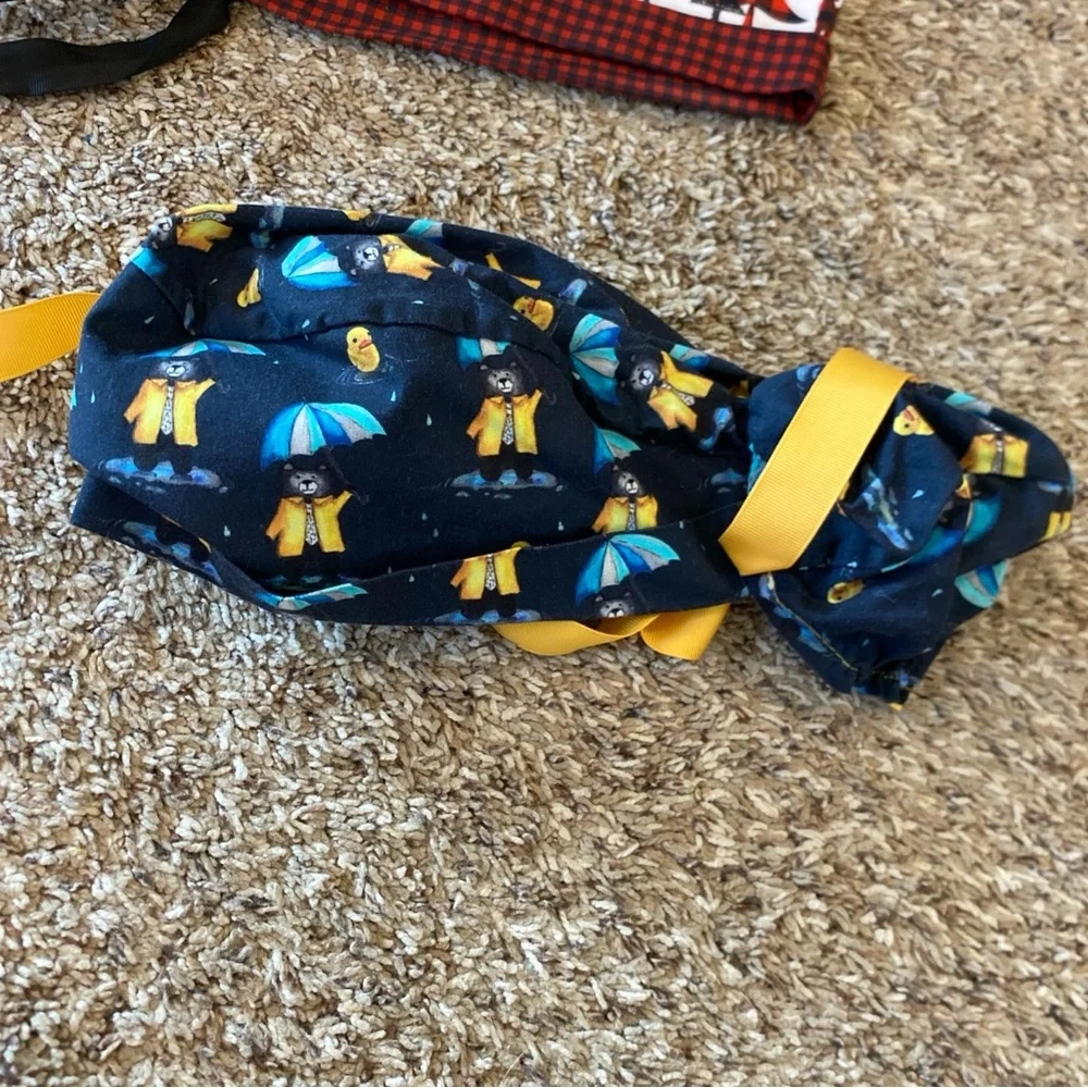 KimKaps Ponytail Style Surgical Hats Bundle Of 3 - Picture 3 of 6